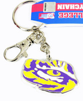 LSU Tigers Logo Key Chain