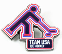 2022 Team USA Ice Hockey Pictogram Pin