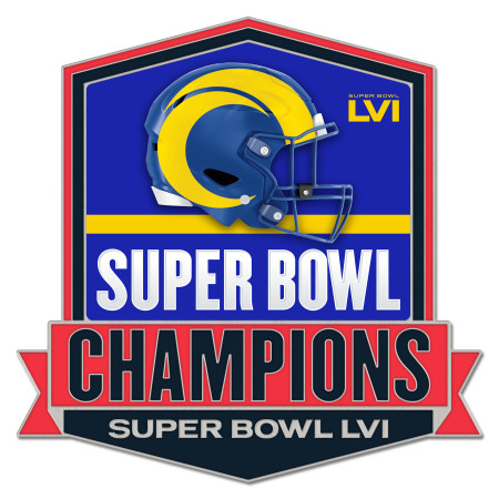 LOS ANGELES LA RAMS SUPER BOWL LVI 56 OFFICIAL LICENSED CHAMPIONS