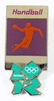 London 2012 Olympics Handball Pictogram Pin