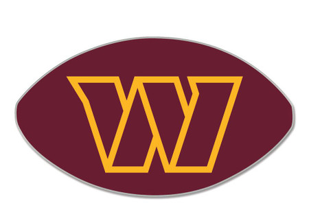 Washington Commanders Football Logo Pin