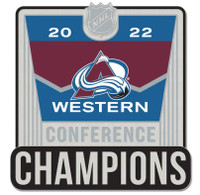 Colorado Avalanche 2022 Western Conference Champs Pin