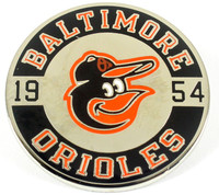 Baltimore Orioles Established 1954 Circle Pin