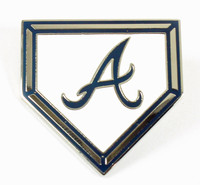 Atlanta Braves Home Plate Pin