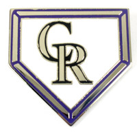 Colorado Rockies Home Plate Pin