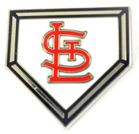 St. Louis Cardinals Home Plate Pin