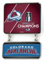 Colorado Avalanche 2022 Stanley Cup Champs Dangler Pin