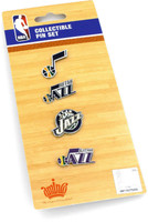 Utah Jazz Logo Evolution Pin Set