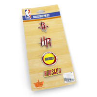 Houston Rockets Logo Evolution Pin Set