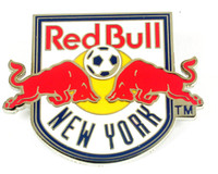 New York Red Bull Logo Pin