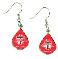 Toronto FC Teardrop Earrings