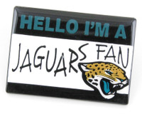 Jacksonville Jaguars Name Tag Pin