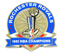 Rochester Royals 1951 NBA Champions Pin - Limited 1,000