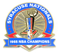 Syracuse Nationals 1955 NBA Champions Pin - Limited 1,000