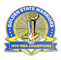 Golden State Warriors 1975 NBA Champions Pin - Limited 1,000