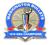 Washington Bullets 1978 NBA Champions Pin - Limited 1,000