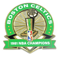 Boston Celtics 1981 NBA Champions Pin - Limited 1,000