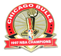 Chicago Bulls 1997 NBA Champions Pin - Limited 1,000