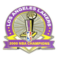 Los Angeles Lakers 2000 NBA Champions Pin - Limited 1,000