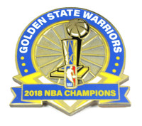 Golden State Warriors 2018 NBA Champions Pin - Limited 1,000