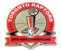 Toronto Raptors 2019 NBA Champions Pin - Limited 1,000