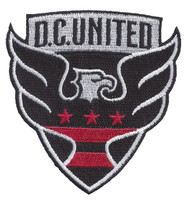 DC United Embroidered Patch - 3"