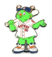 Houston Astros Mascot Pin