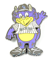 Colorado Rockies Mascot Pin