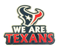 Houston Texans "We Are Texans" Slogan Pin