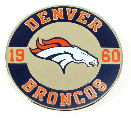 Denver Broncos Slogan Pin