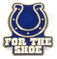 Indianapolis Colts Slogan Pin