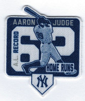 Aaron Judge A.L. Record 62 Home Run PATCH