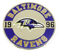 Baltimore Ravens Established 1996 Pin