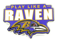 Baltimore Ravens Logo Wordmark Pin