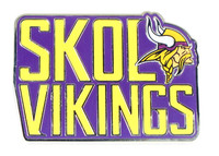 Minnesota Vikings Slogan Pin