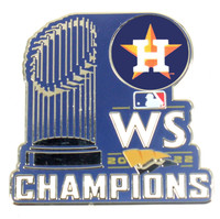 Houston Astros 2022 MLB World Series Champions Trophy Pin