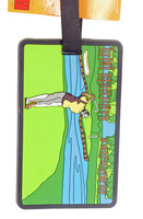 Golfer's Luggage ID Tag