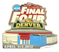 2012 Women's Final Four Arena Pin