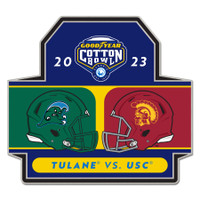 2022 Cotton Bowl Dueling Pin - Tulane vs. USC