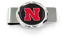 Nebraska Cornhuskers Diamond Cut Money Clip