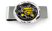 Wichita State Diamond Cut Money Clip