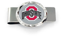 Ohio State Diamond Cut Money Clip