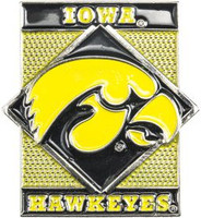 Iowa Diamond Pin