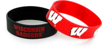 Wisconsin Wide Wristbands (2 Pack)