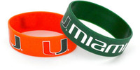 Miami Wide Wristbands (2 Pack)