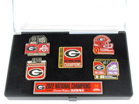 Georgia Bulldogs 2022 College Football National Champions 5 Pin Set