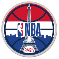 NBA Paris Logo Pin