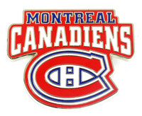 Montreal Canadiens Logo w/ Wordmark Pin