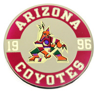 Arizona Coyotes Established 1996 Pin