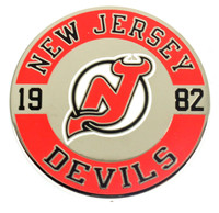 New Jersey Devils Established 1982 Pin